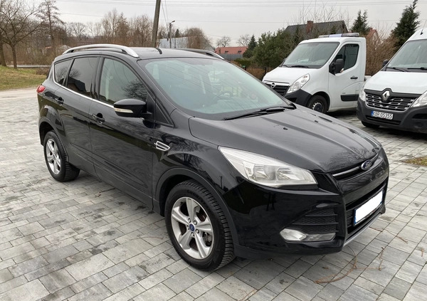 Ford Kuga cena 44999 przebieg: 231057, rok produkcji 2013 z Brzesko małe 352